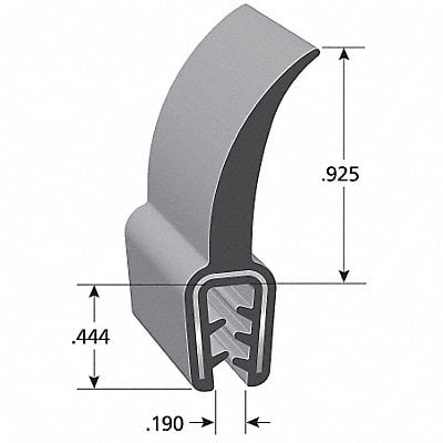 Flap Seal Coex 100 Ft. MPN:DD1201-100