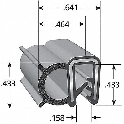 Trim Seal Coex 25 ft MPN:DDA1549-25