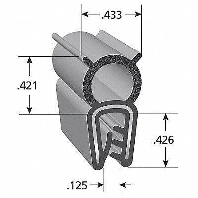 Trim Seal Coex 100 ft MPN:DDA2513-100