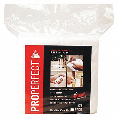 Squares Premium Rags Bag 18 PK50 MPN:82555