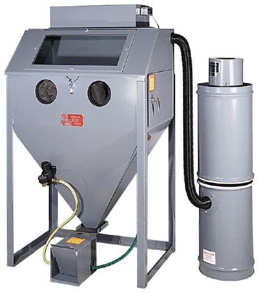 Free-Standing Sandblasting Cabinet: 36