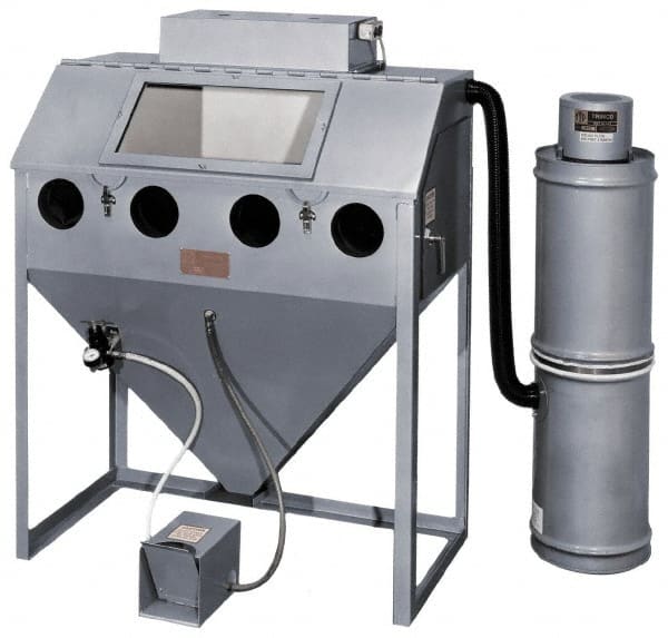 Free-Standing Sandblasting Cabinet: 48