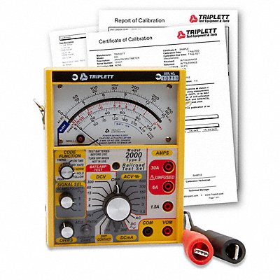 Analog Railroad Tester MPN:2010-NIST