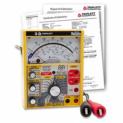 Analog Railroad Tester MPN:2011-NIST