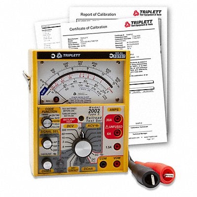 Analog Railroad Tester MPN:2012-NIST