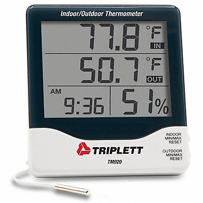 Indoor/Outdoor Temperature Indicator MPN:TM020