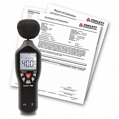 Noise Meter with NIST MPN:3550-NIST