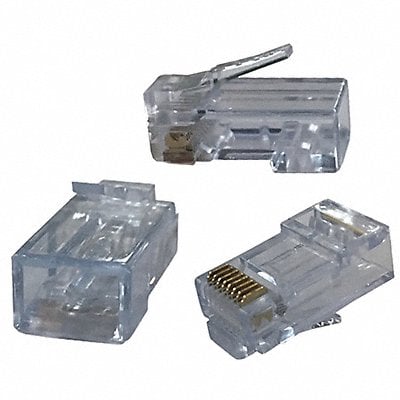 Pass Thru Modular Plug RJ45 Type PK50 MPN:CAT5-HSP