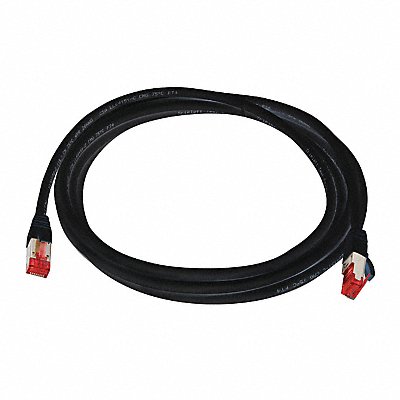 Voice and Data Patch Cable 6A 10 GBps MPN:CAT6A-10BK