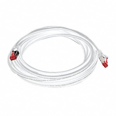 Voice and Data Patch Cable 6A 10 GBps MPN:CAT6A-25WH