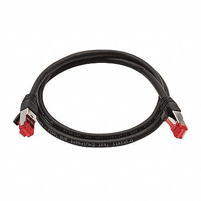 Voice and Data Patch Cable 6A 10 GBps MPN:CAT6A-3BK