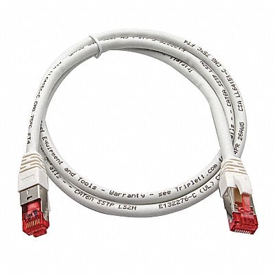 Voice and Data Patch Cable 6A 10 GBps MPN:CAT6A-3WH