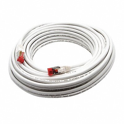 Voice and Data Patch Cable 6A 10 GBps MPN:CAT6A-50WH