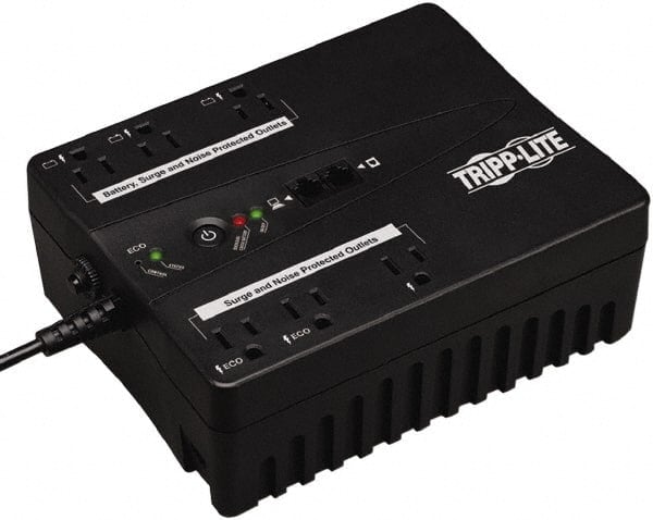 15 Amp, 350 VA, Flat Pack Mount Standby Backup Uninterruptible Power Supply MPN:ECO350UPS