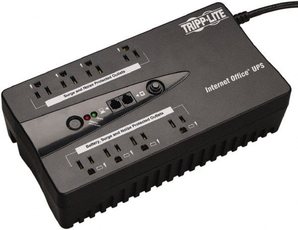 15 Amp, 600 VA, Flat Pack Mount Standby Backup Uninterruptible Power Supply MPN:INTERNET600U