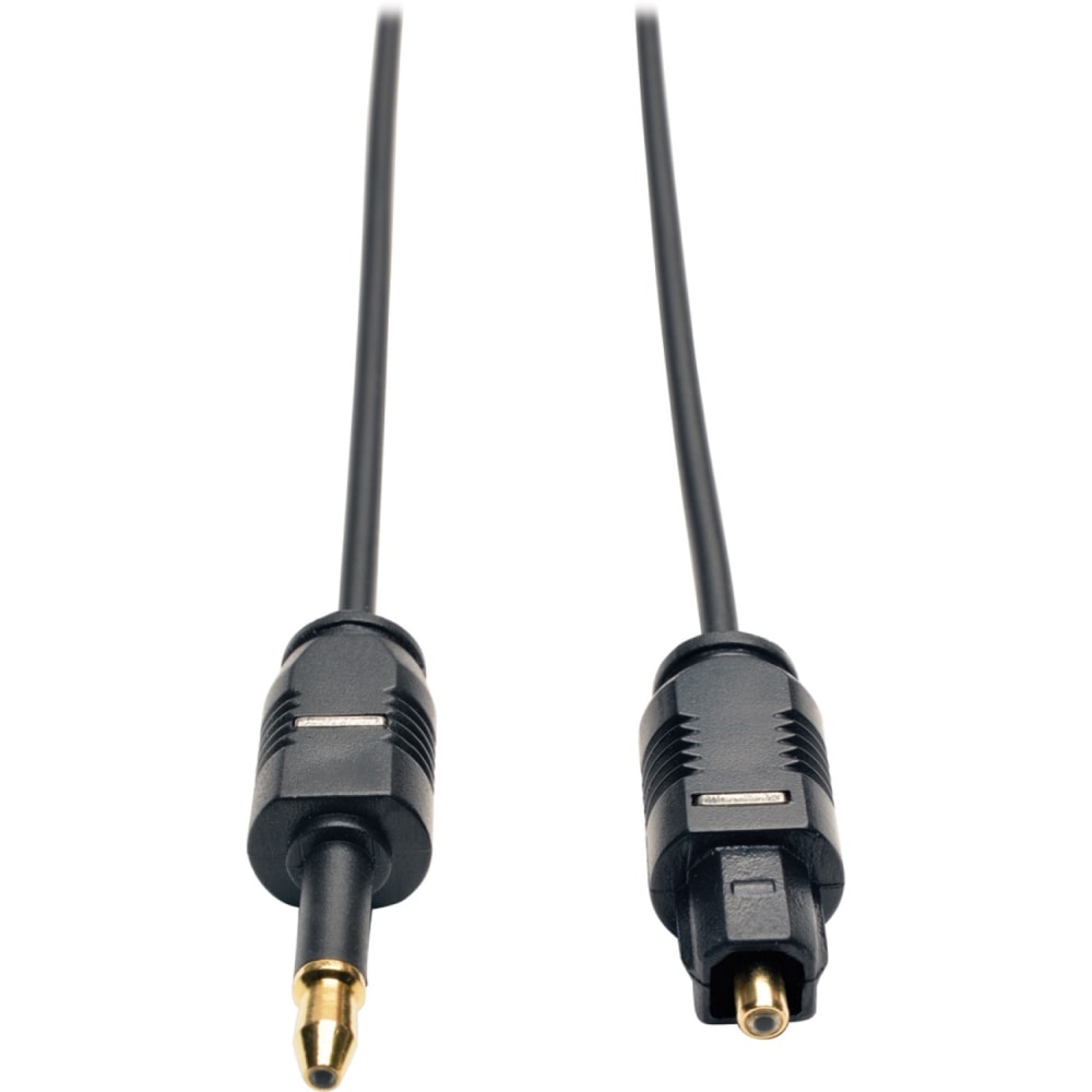 Tripp Lite Toslink To Mini Toslink Ultra Thin Digital SPDIF Audio Cable, 6ft (Min Order Qty 7) MPN:A104-02M