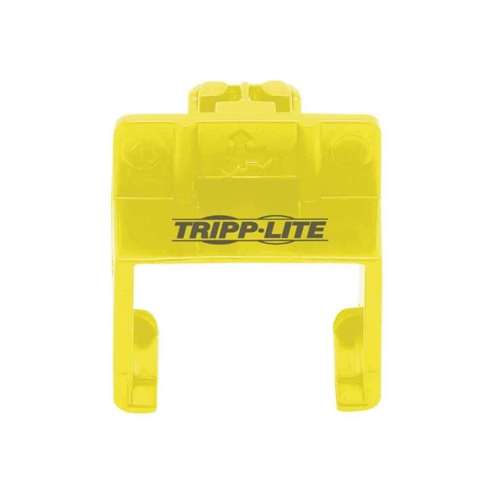 Tripp Lite Universal RJ45 Locking Inserts, Yellow, 10 Pack - Cable removal lock - yellow (pack of 10) (Min Order Qty 4) MPN:N2LPLUG-010-YW