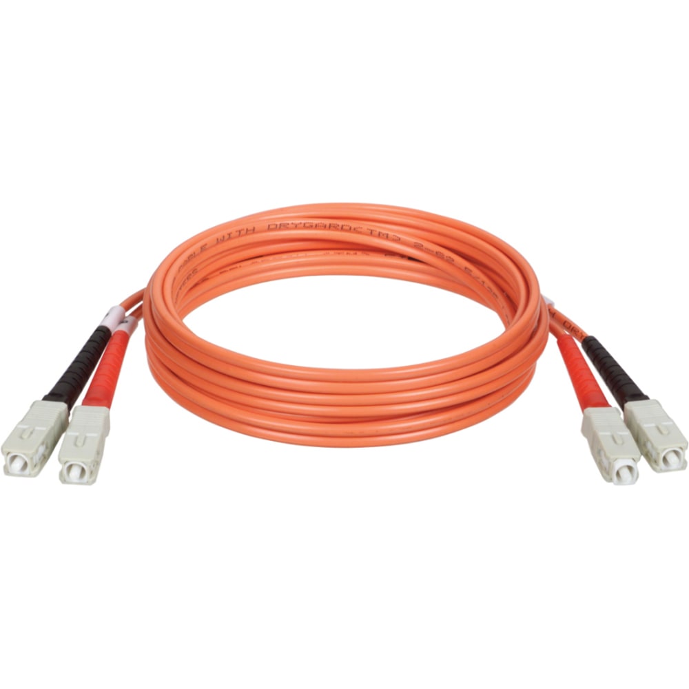 Eaton Tripp Lite Series Duplex Multimode 62.5/125 Fiber Patch Cable (SC/SC), 3M (10 ft.) - Network cable - SC multi-mode (M) to SC multi-mode (M) - 3.1 m - fiber optic - duplex (Min Order Qty 3) MPN:N306-010