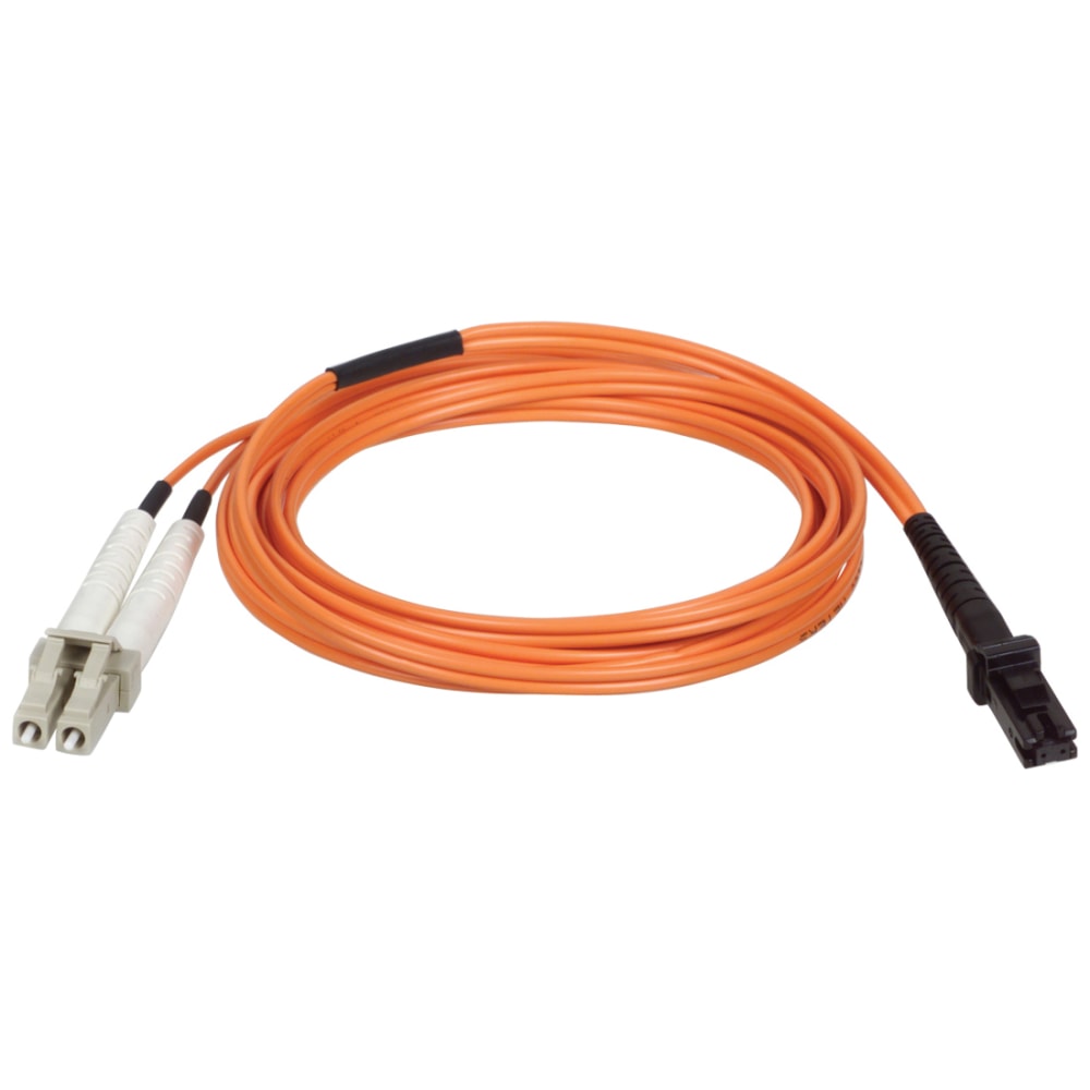 Tripp Lite 5M Duplex Multimode 62.5/125 Fiber Optic Patch Cable MTRJ/LC 16ft 16ft 5 Meter - MT-RJ Male - LC Male - 16.4ft - Orange (Min Order Qty 3) MPN:N314-05M