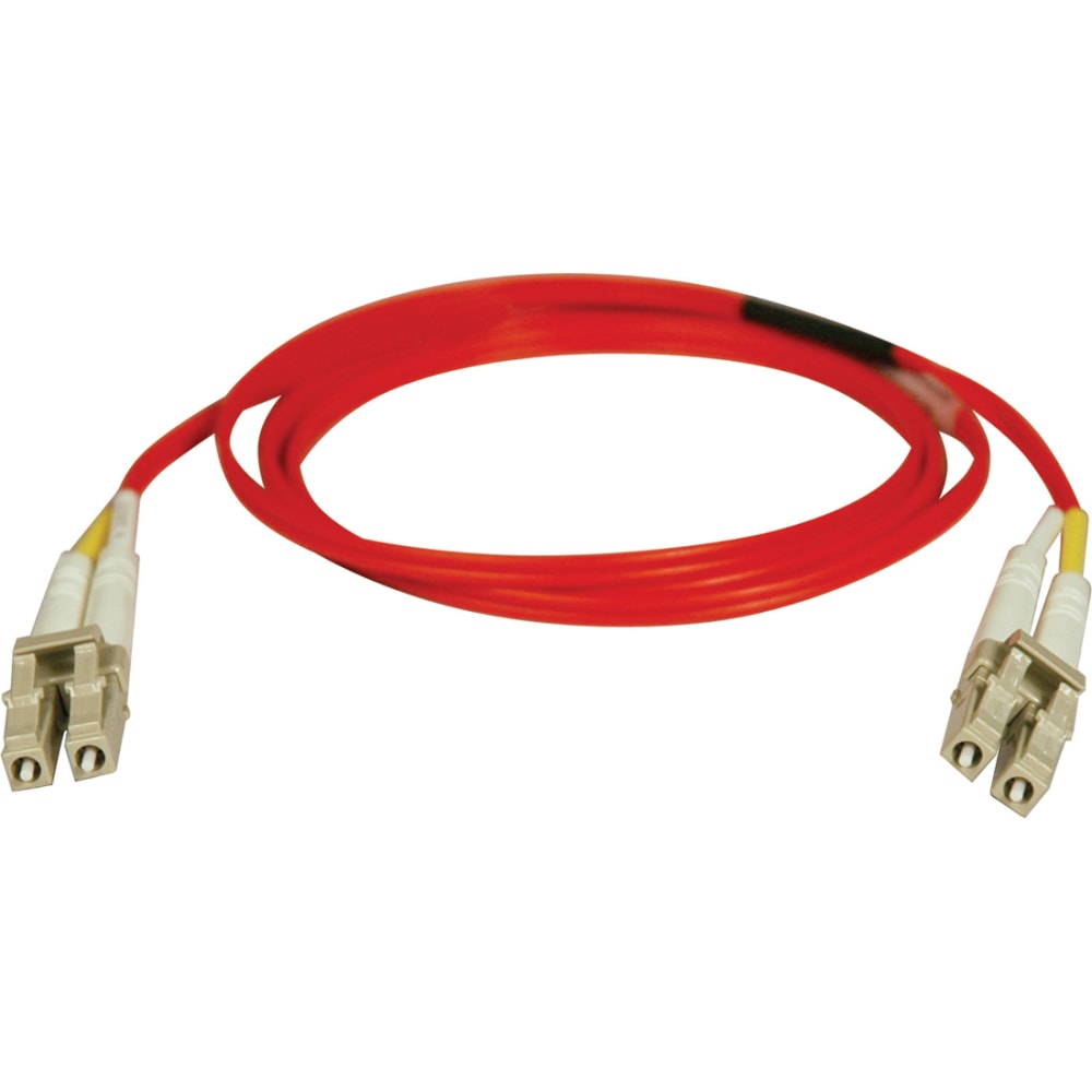 Tripp Lite 10M Duplex Multimode 62.5/125 Fiber Optic Patch Cable Red LC/LC 33ft 33ft 10 Meter - LC Male - LC Male - 32.81ft - Red (Min Order Qty 3) MPN:N320-10M-RD