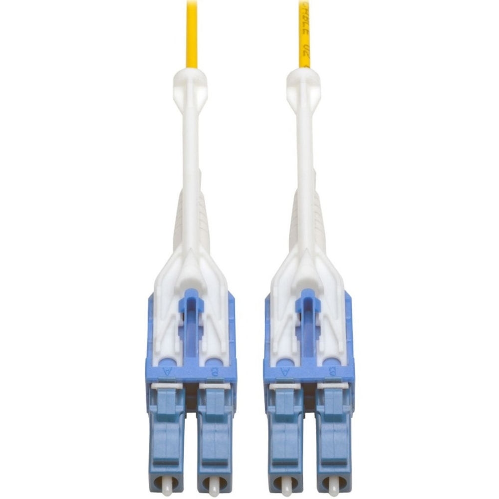 Eaton Tripp Lite Series Duplex Singlemode 9/125 Fiber Patch Cable (LC/LC), Push/Pull Tabs, 1 m (3 ft.) - Fiber Optic for Patch Panel, Switch, Network Device - 1.25 GB/s - Patch Cable - 3.28 ft - 2 x LC Male Network - 2 x LC Male Netwo (Min Order Qty 2) MP