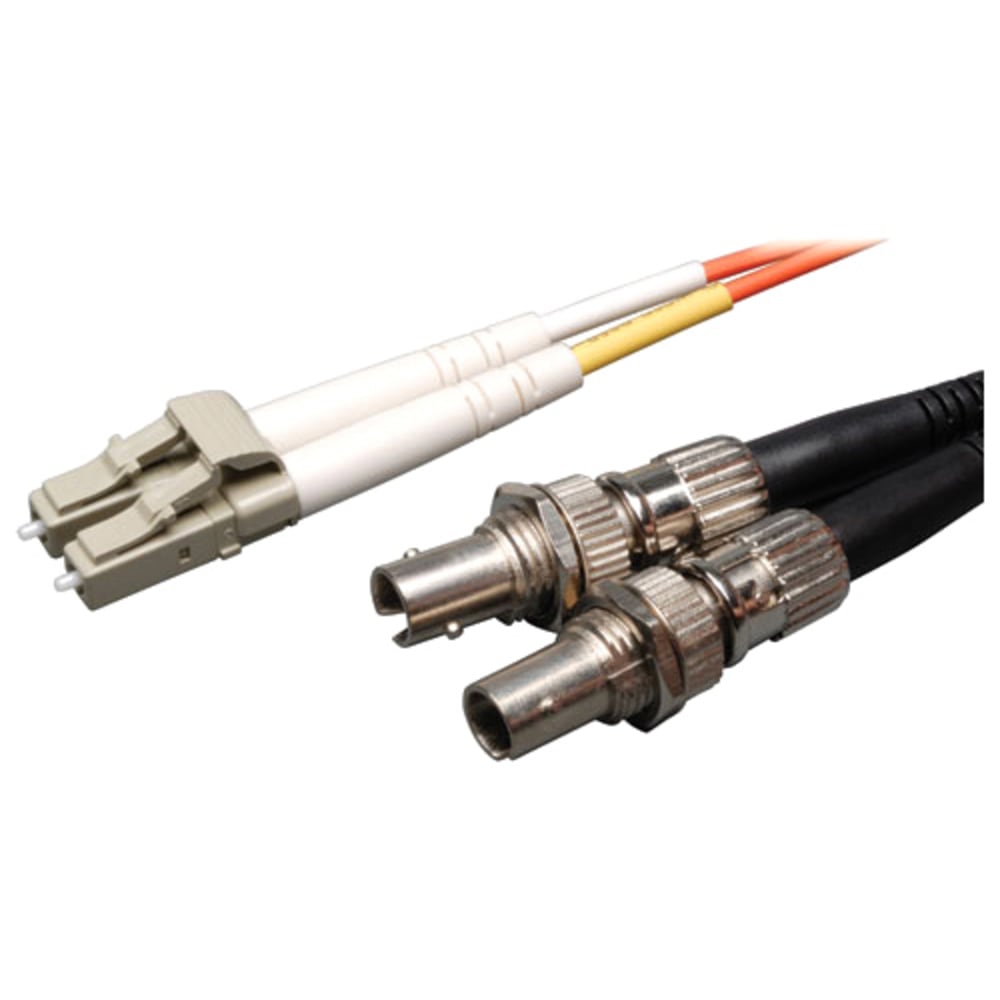 Tripp Lite 0.3M Duplex Multimode Fiber Optic 50/125 Adapter LC/ST M/F 1ft 1ft 0.3 Meter - Network cable - LC multi-mode (M) to ST multi-mode (F) - 0.3 m - fiber optic - duplex - 50 / 125 micron - orange (Min Order Qty 3) MPN:N457-001-50