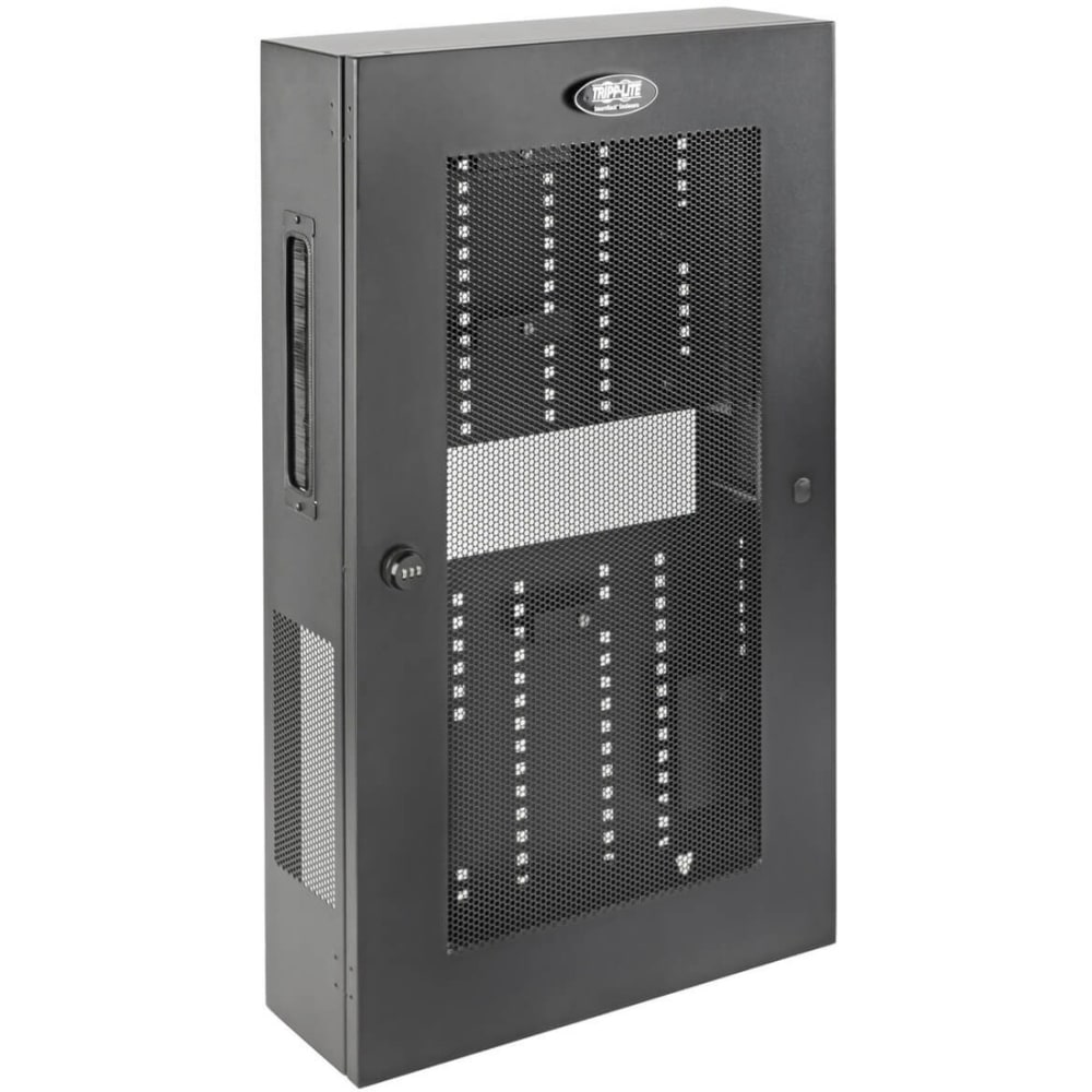 Tripp Lite Wallmount Rack Enclosure 5U Vertical Low-Profile Switch-Depth Adjustable Brackets - Rack enclosure cabinet - wall mountable - black - 5U MPN:SRWF10UMOD