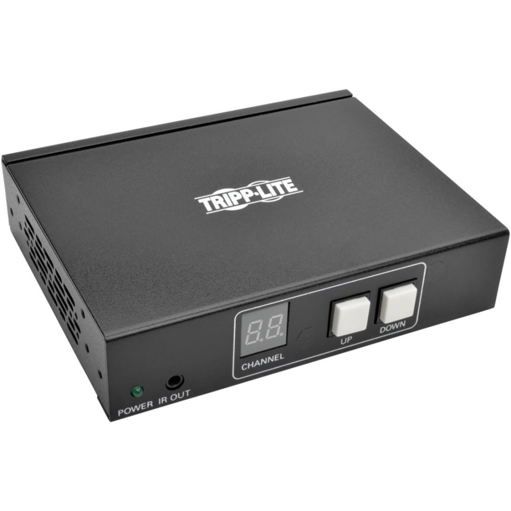 Tripp Lite HDMI/ DVI Over IP Transmitter/ Extender RS-232 IR Control 1080p - 1 Input Device - 328.08 ft Range - 1 x Network (RJ-45) - 1 x HDMI In - 1 x HDMI Out - Serial Port - 1920 x 1080 - Twisted Pair - Category 6 - Wall Mountable, Rack-mountable MPN:B