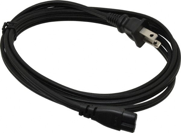 6' Long, NEMA 1-16P/IEC-320-C7 Computer Cable MPN:P012-006