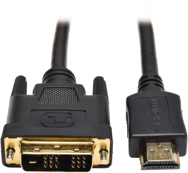 P566-006 6ft HDMI to DVI Gold Digital Video Cable HDMI-M / DVI-M, 6' MPN:TRPP566006