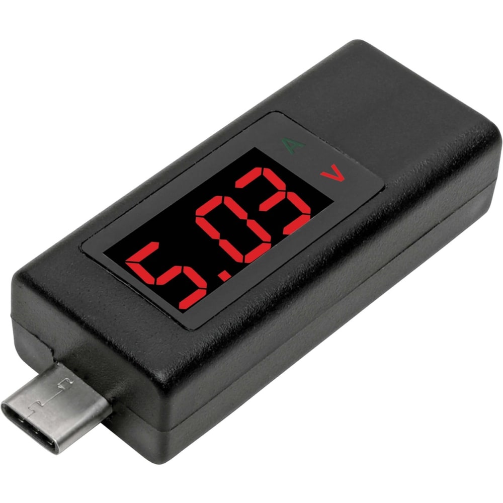 Tripp Lite USB C Voltage & Current Tester Kit w/ LCD Screen USB 3.1 Gen 1 - USB Port Testing - USB (Min Order Qty 4) MPN:T050-001-USB-C