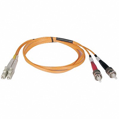 Fiber Cord Duplex LC ST 1m Orange MPN:N318-01M