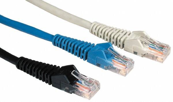Ethernet Cable: Cat5e, 350 MHz, Unshielded MPN:N001-003-BK