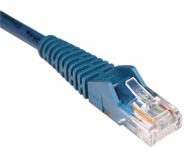 Ethernet Cable: Cat5e, 350 MHz, Unshielded MPN:N001-005-BL