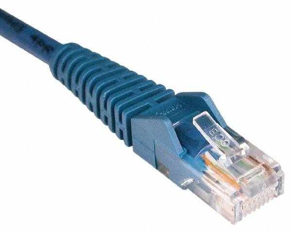 Ethernet Cable: Cat5e, 350 MHz, Unshielded MPN:N001-007-BL