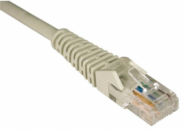 Ethernet Cable: Cat5e, 350 MHz, Unshielded MPN:N001-007-GY