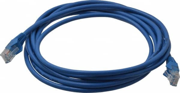 Ethernet Cable: Cat5e, 350 MHz, Unshielded MPN:N001-010-BL