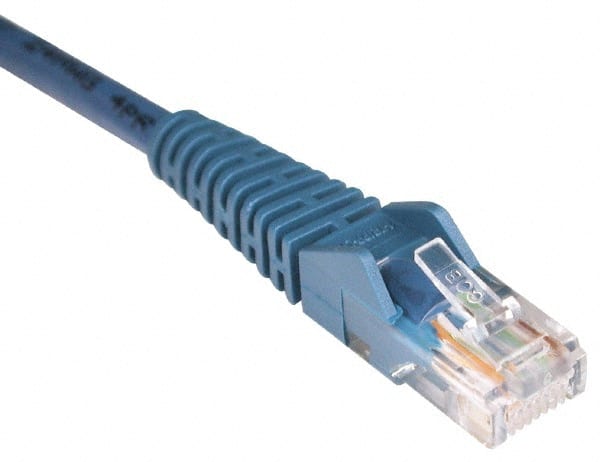 Ethernet Cable: Cat5e, 350 MHz, Unshielded MPN:N001-025-BL