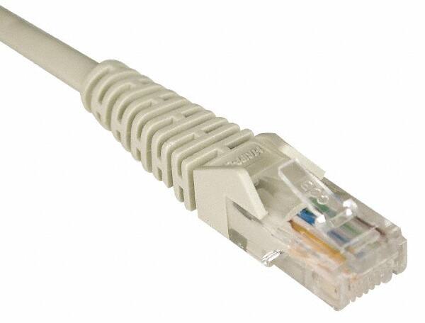 Ethernet Cable: Cat5e, 350 MHz, Unshielded MPN:N001-200-GY