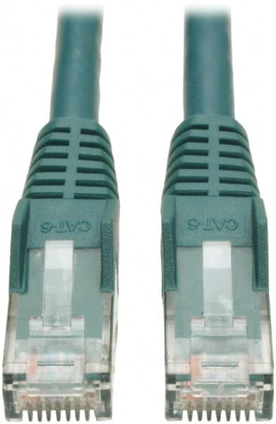 Ethernet Cable: Cat6, 24 AWG, 550 MHz, Unshielded MPN:N201-025-GN