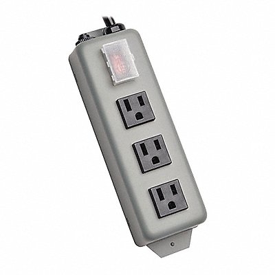 Power Strip 3 Outlet Industrial 6ft cord MPN:3SP