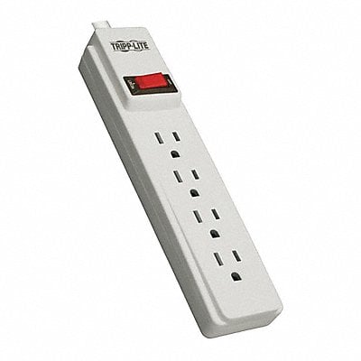 Power Strip 4-Outlet ABS Fire 10ft cord MPN:PS410