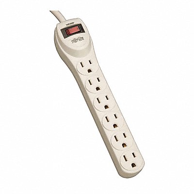 Outlet Strip 6 Outlets 4 ft Cord L MPN:PS6