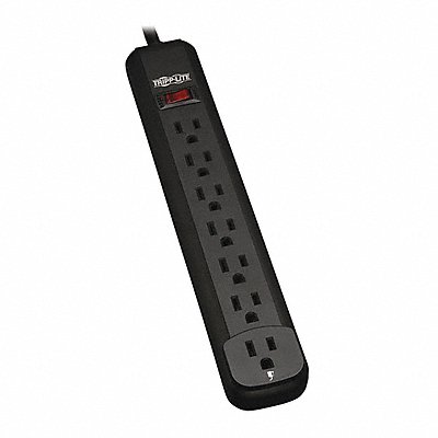 Power Strip 7-Outlet Black 12ft cord MPN:PS712B