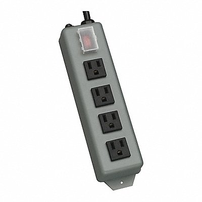 Power Strip 4 out industrial 6ft cord MPN:UL603CB-6