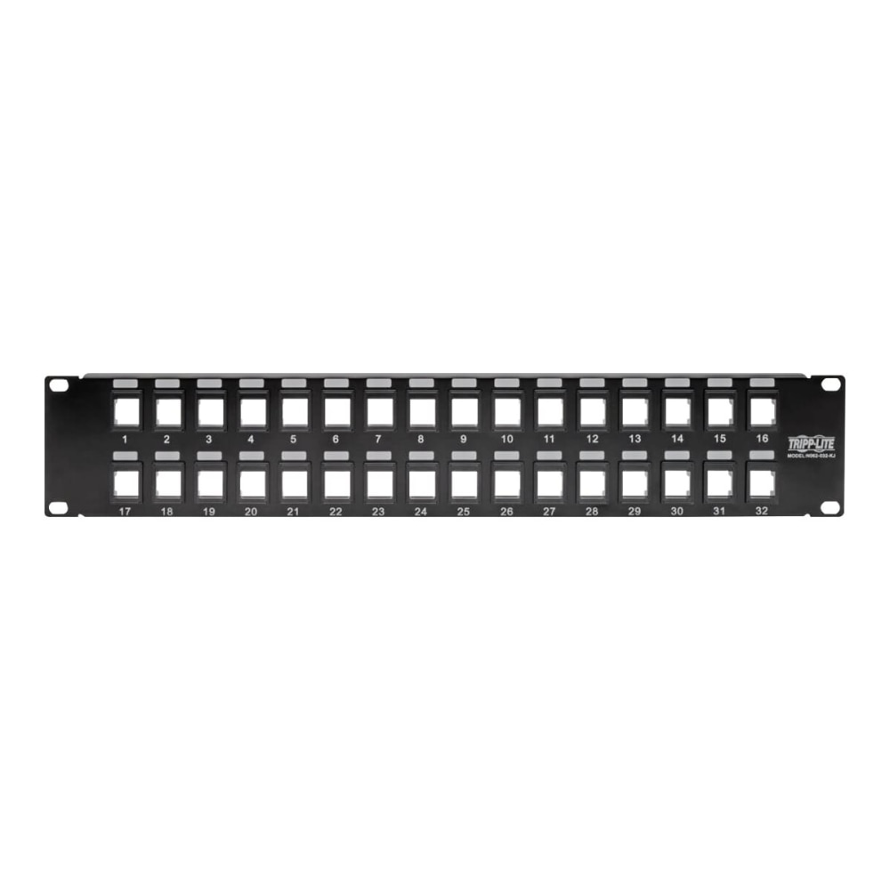 Tripp Lite 32-Port Keystone Blank Patch Panel (Min Order Qty 3) MPN:N062-032-KJ