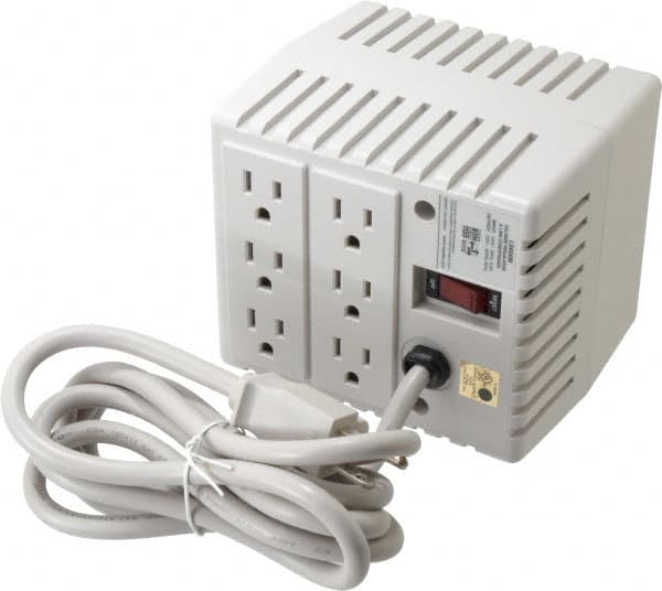 6 Outlets, 140 Volt Max Input, 600 VA, Portable Power Conditioner MPN:LS606M