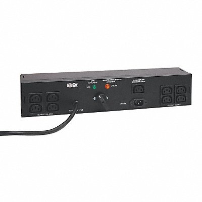 PDU 10A 8 Outlet 6 ft Black MPN:PDUBHV10