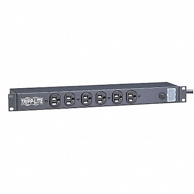 PDU 120V 6 Outlet 15 ft Black MPN:RS-0615-F