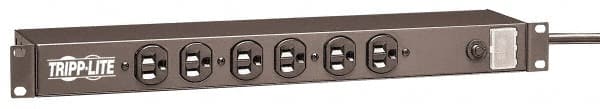 14 Outlets, 120 Volts, 15 Amps, 15' Cord, Power Outlet Strip MPN:DRS-1215